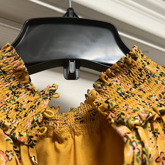 NANETTE LEPORE WOMEN DRESS SIZE 8 FLORAL COLOR SLEEVELESS pleated broque rose - Picture 7 of 7